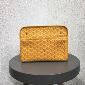 Goyard 2020 PVC Clutch Bag,24.5CM - 고야드 2020 PVC 남여공용 클러치백,GYB0206,24.5CM,옐로우