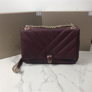 불가리 세르펜티 카보숑 라지 숄더백 BV287984-3