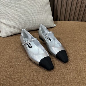 샤넬 메리 제인 플랫 슈즈 정품급