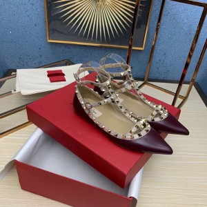 Valentino 발렌티노 락스터드 플랫슈즈 6가지 색상