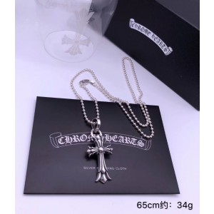 크롬하츠 남녀 십자 목걸이 65cm