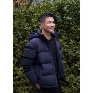 버버리 소매 탈부착 패딩